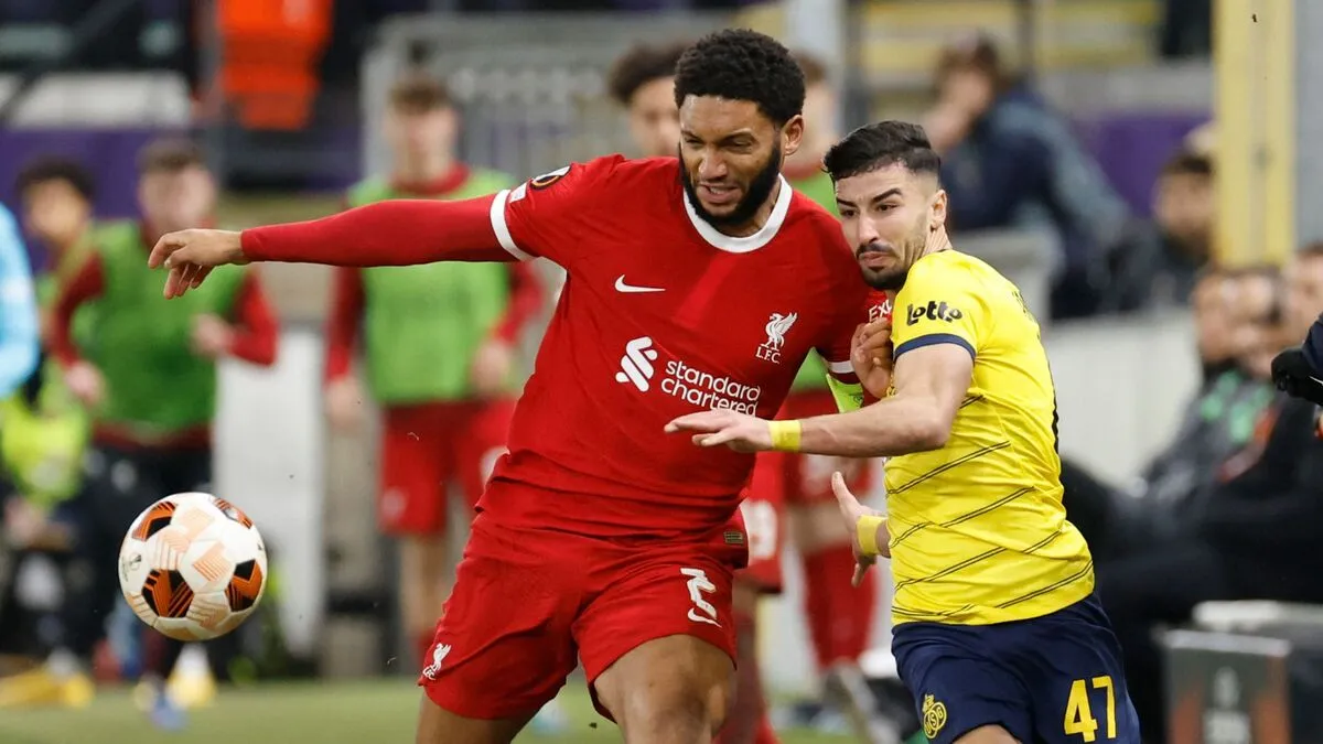 Premier League: Liverpool predicted line up against Burnley